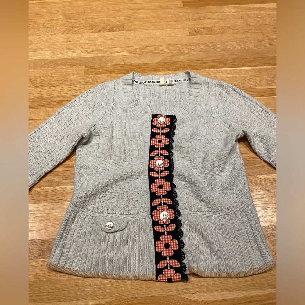 Anthropologie vintage Moth sweater size small